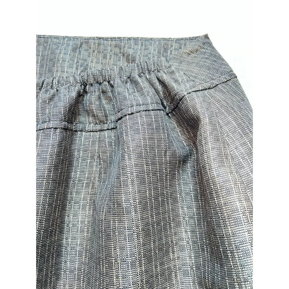 Jones Studio Women's Tweed Pencil Skirt Flat Front Size 24W Tan Back Slit Zip - Picture 11 of 11